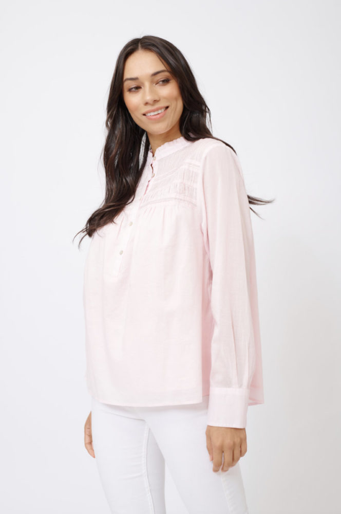 alessandra leilani cotton voile top buy womens boutique australia shell online