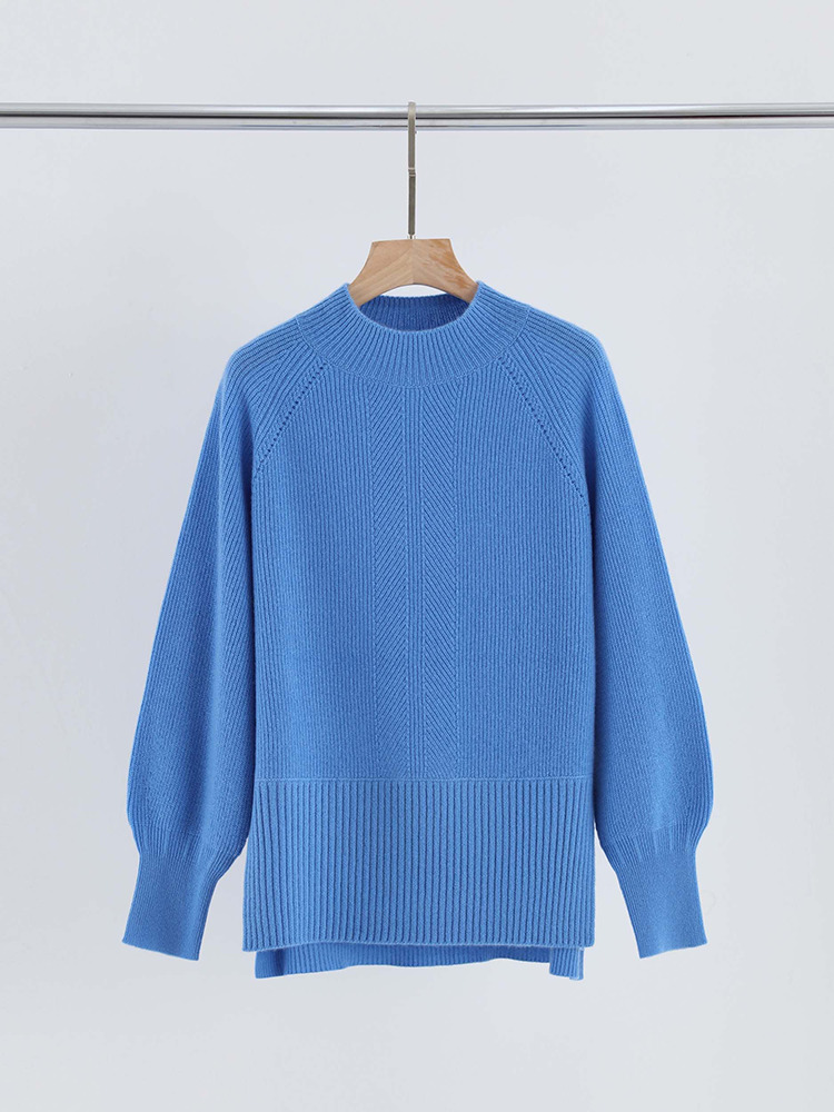 Aleger | Lantern Sleeve Boxy Sweater
