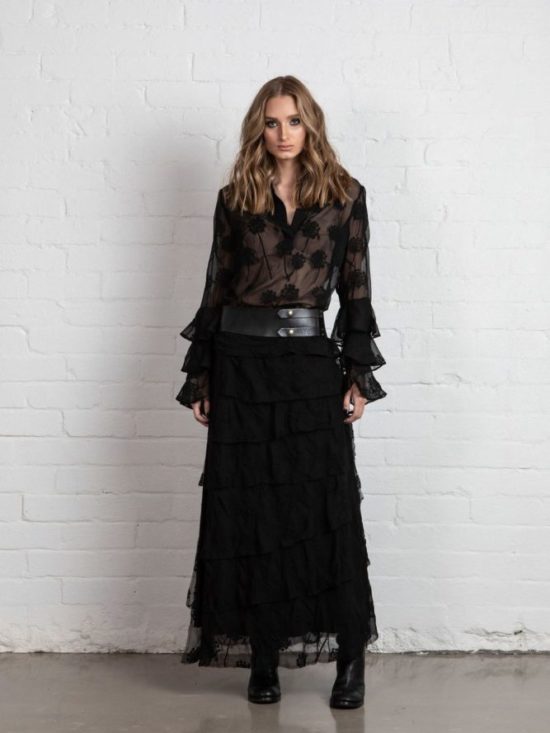 Joey the Label | Dandelion Skirt in Black