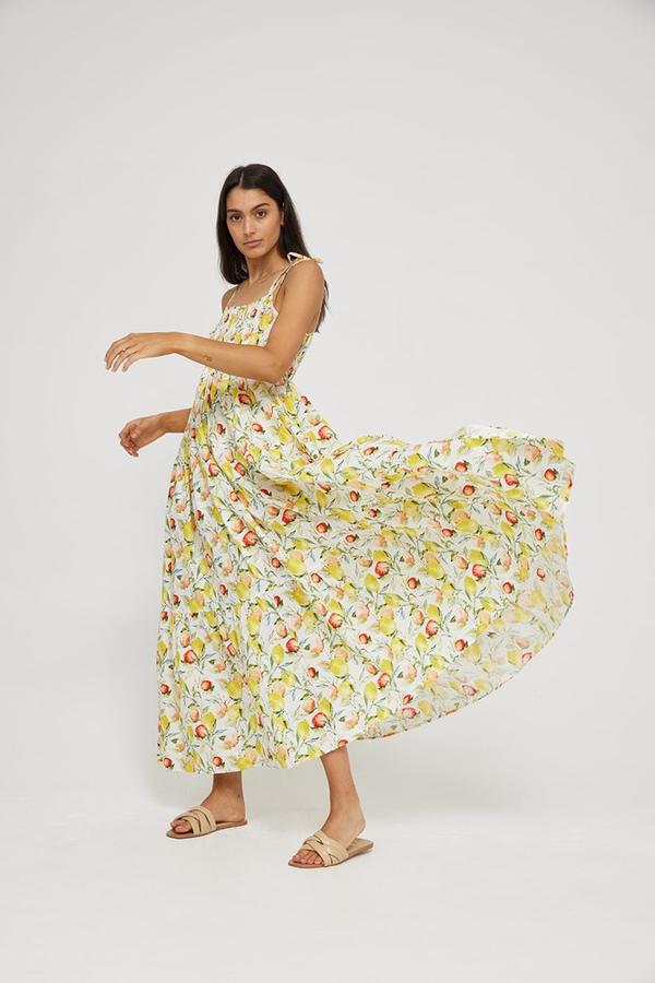 Kinney | Sia Dress in Fruit Print
