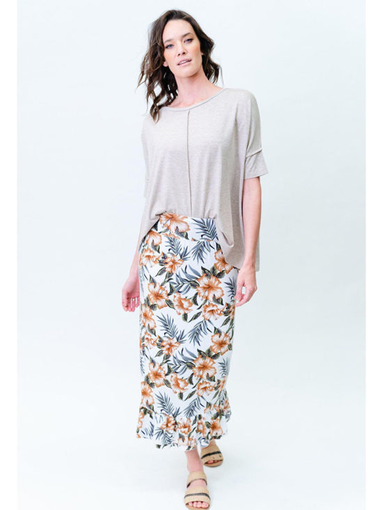 Lou Lou | STELLA SLOUCH TEE - Linen