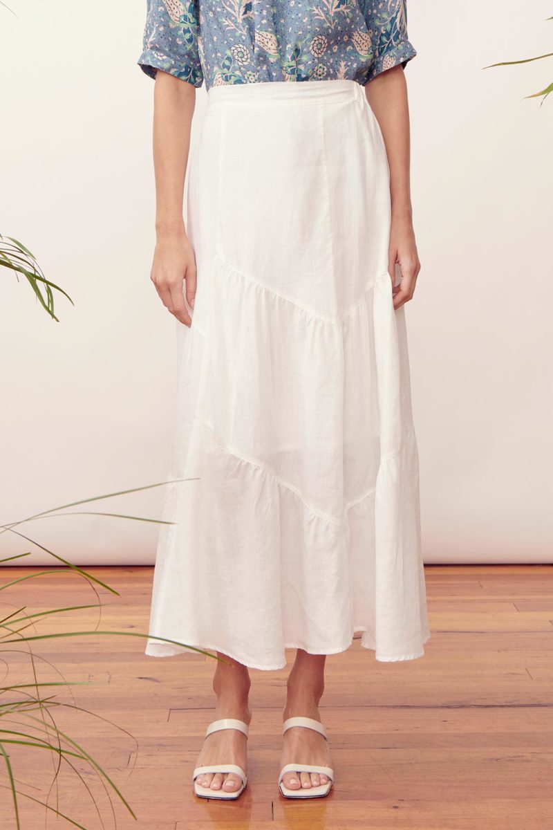 The Dreamer Label | Amala Skirt in White