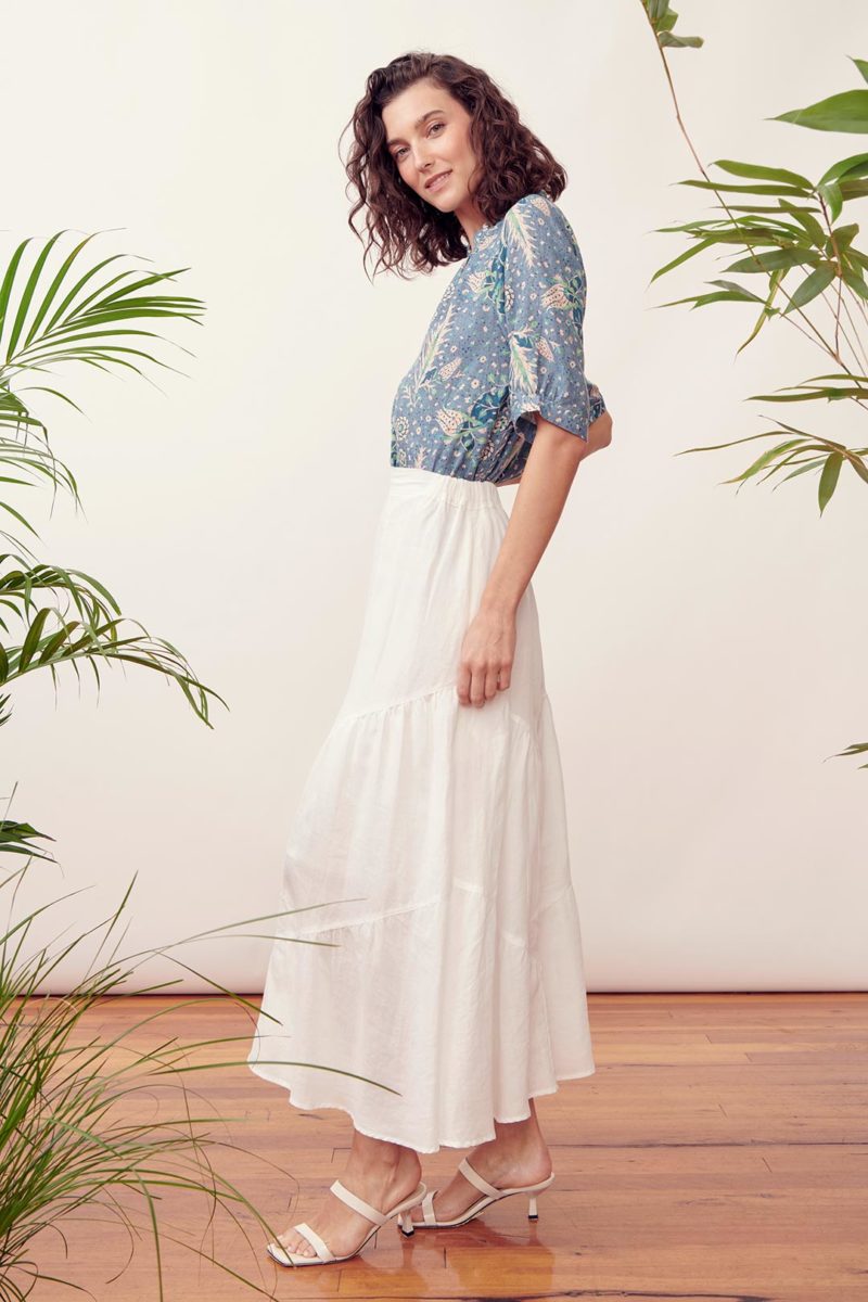 The Dreamer Label | Amala Skirt in White