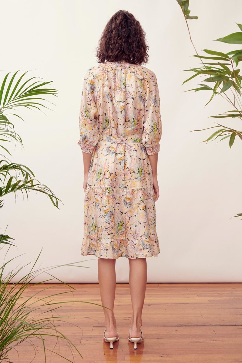 The Dreamer Label | Kirby Lotusland Linen Dress