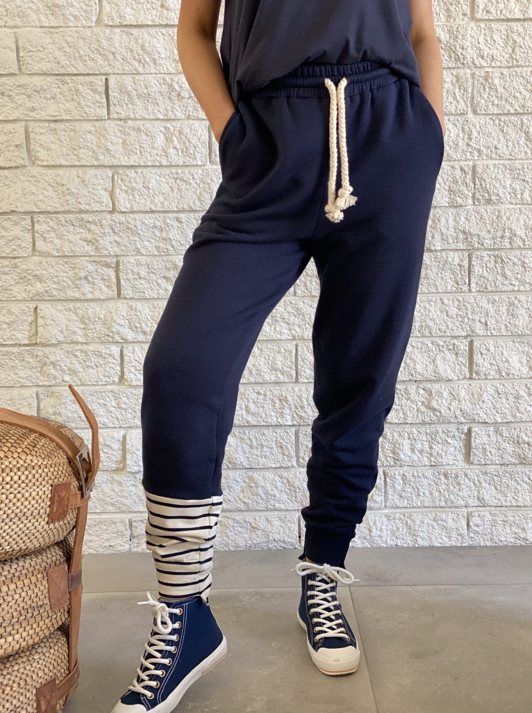 Barry Made | Juno Lounge Pant in Navy