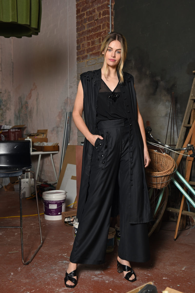 Maud Dainty | Turf Pants in Black