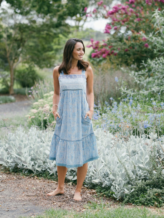 Azure and Indigo | Bora Bora Dress Mandalay in Blue