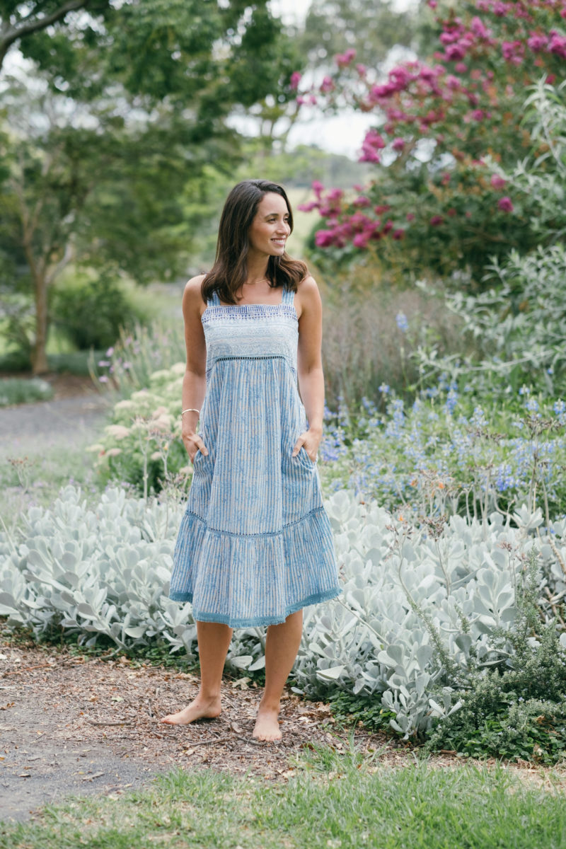 Azure and Indigo | Bora Bora Dress Mandalay in Blue