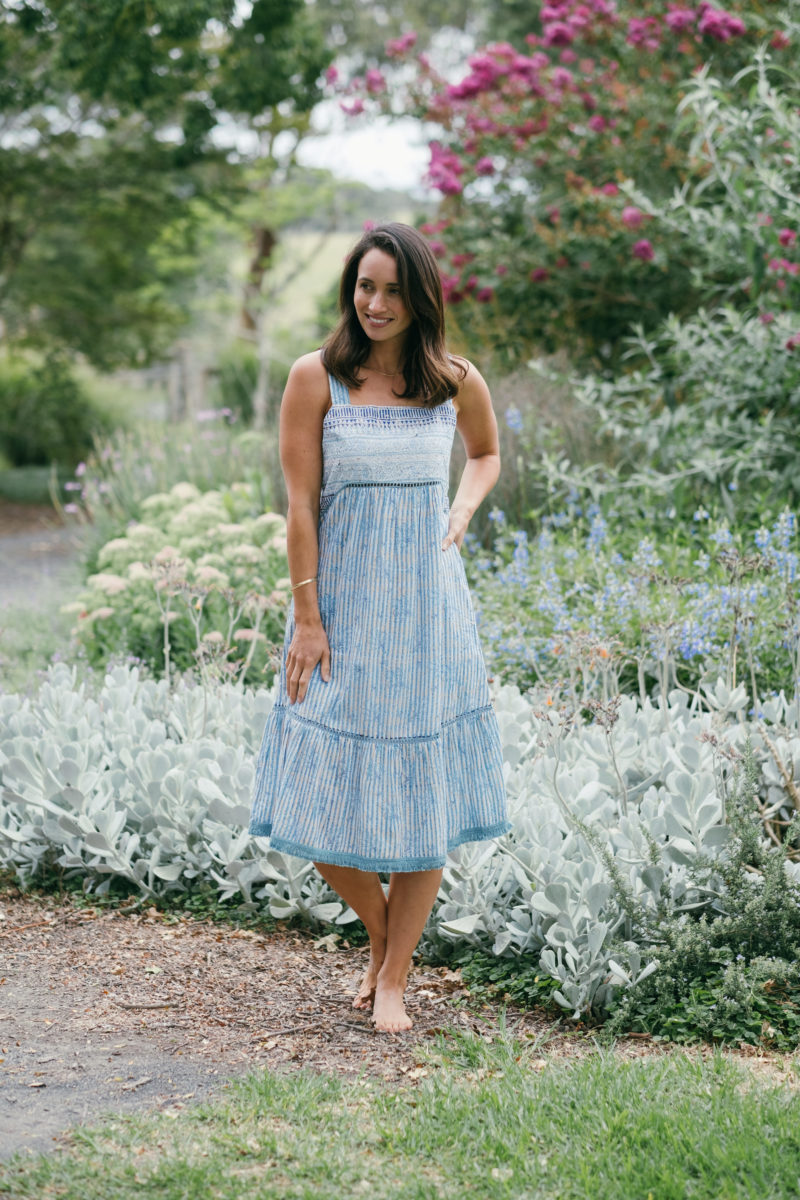 Azure and Indigo | Bora Bora Dress Mandalay in Blue