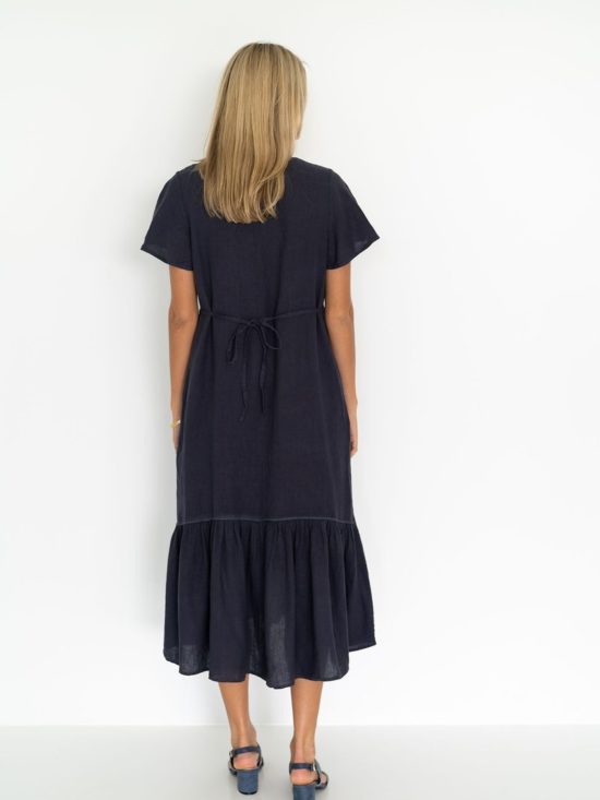 Humidity | Eden Dress in Steel Blue