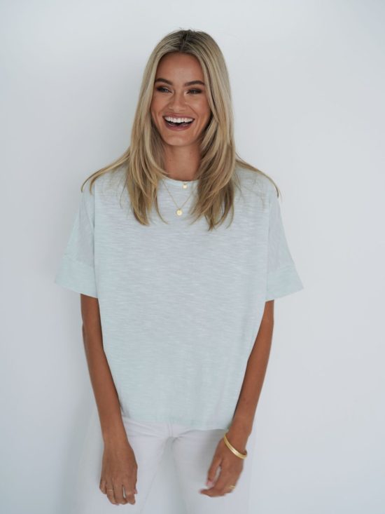 Humidity | Dippy Tee in Mint