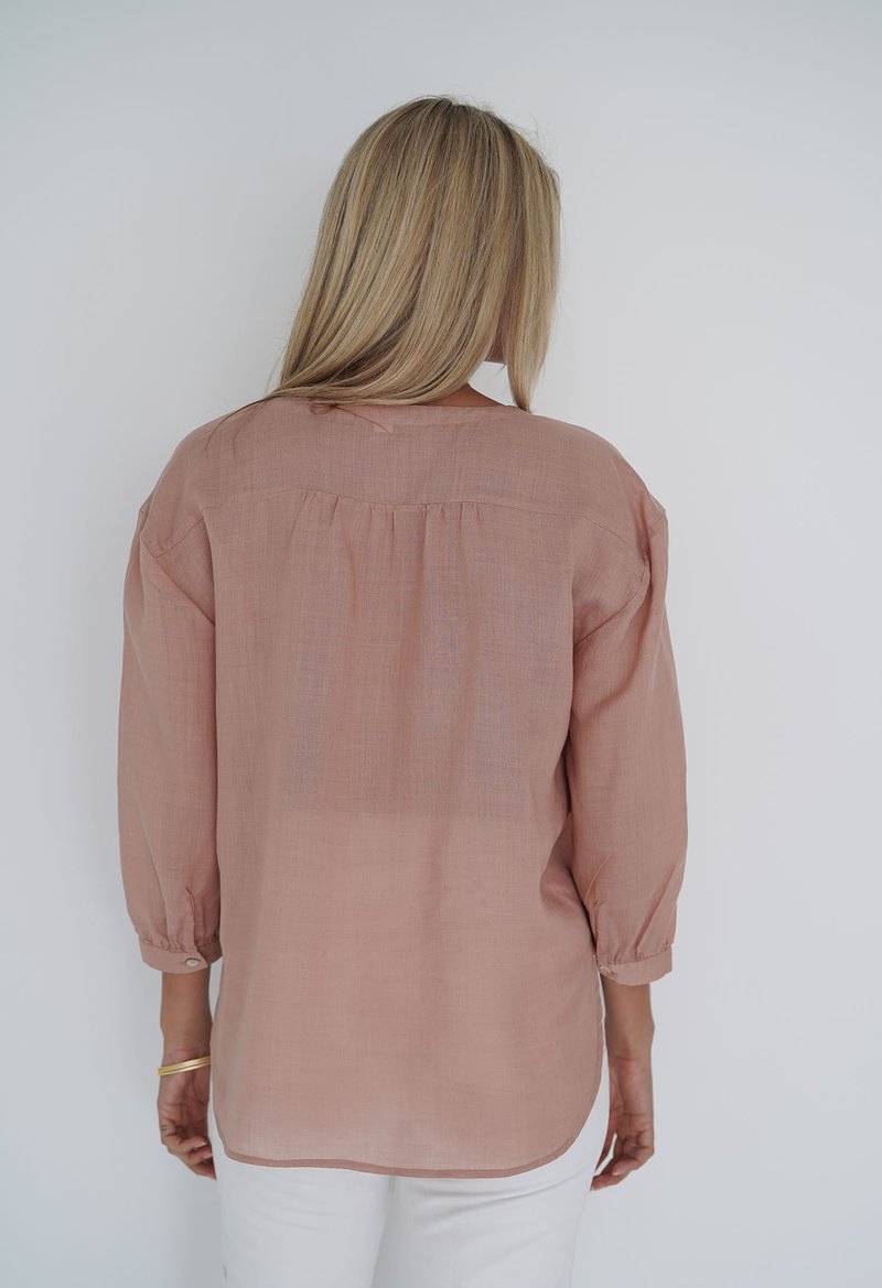 Humidity | Grace Shirt in Pink Clay