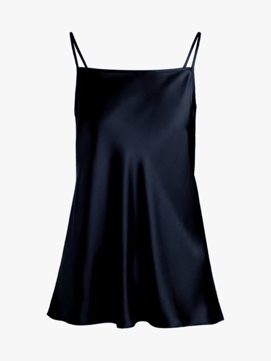 Kasana | Silk Cami in Dark Navy