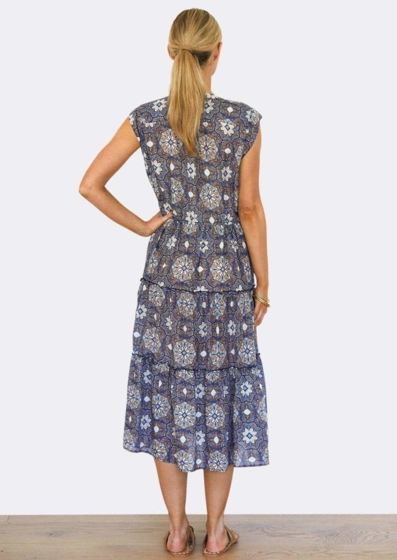 Caravan & Co | Billie Midi Dress in Mandala Print