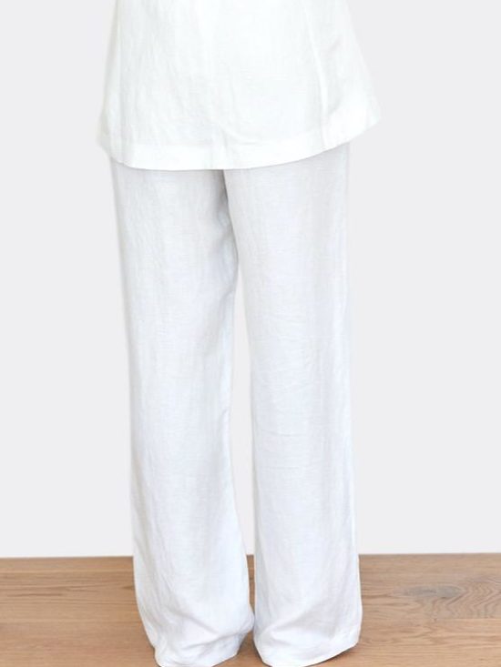 Caravan & Co | Emerson Linen Pant in Ivory