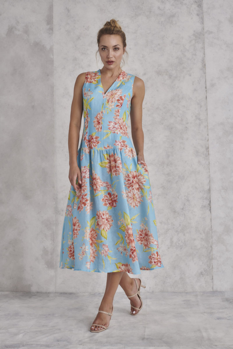 Kamare | Belinda Dress in Chrysanthemum