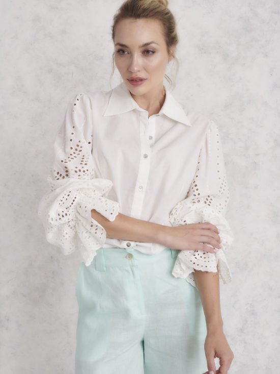 Kamare | Isabell Top in White