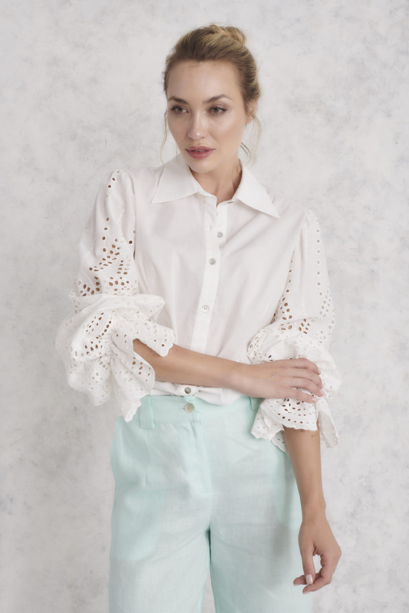 Kamare | Isabell Top in White