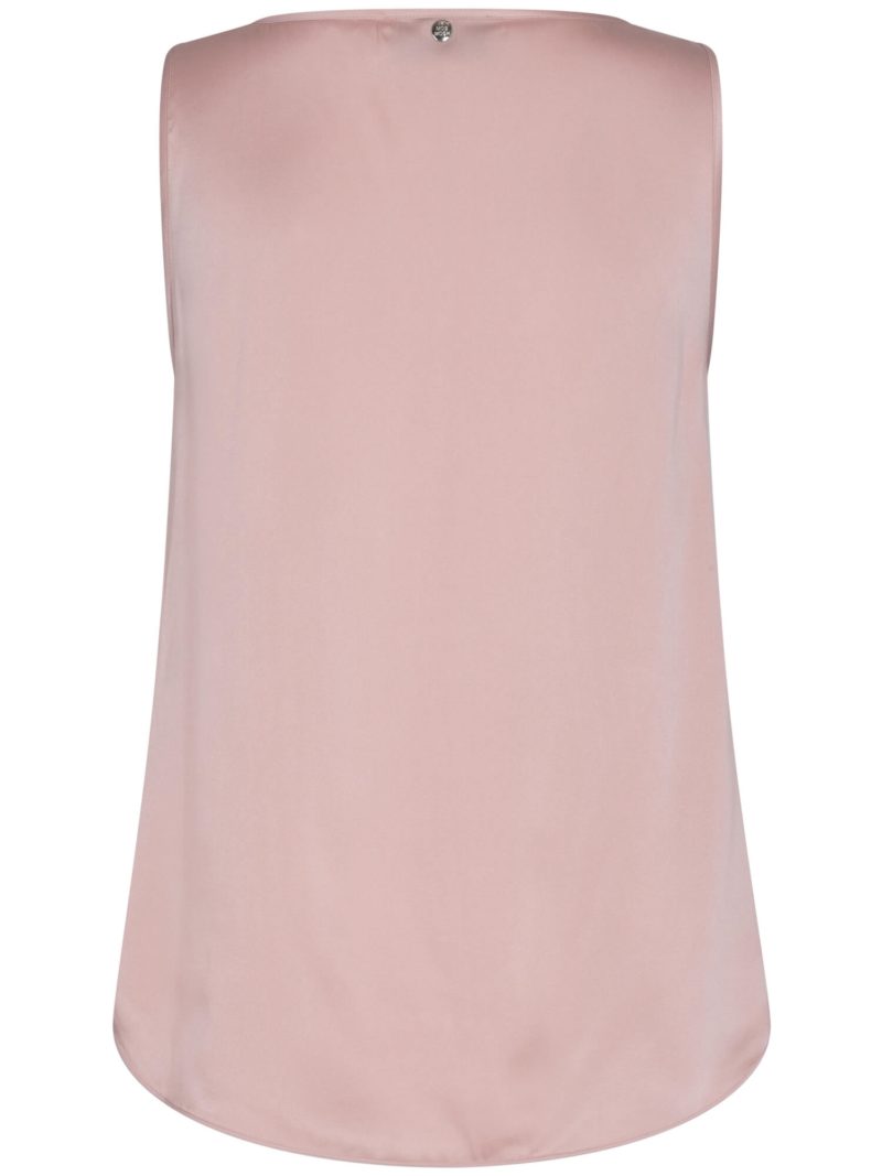 Mos Mosh | Astrid Silk Tank Top in Peachskin