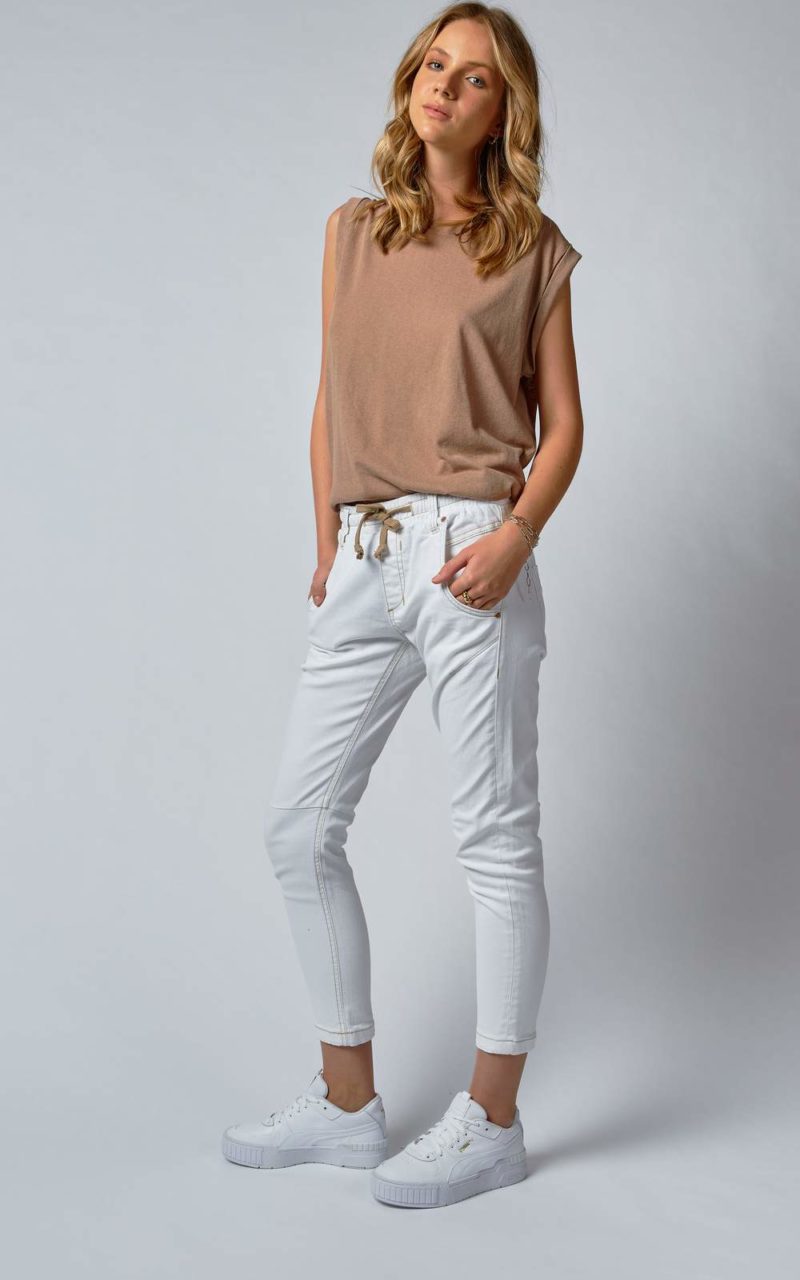 Dricoper Denim | Active White Jeans