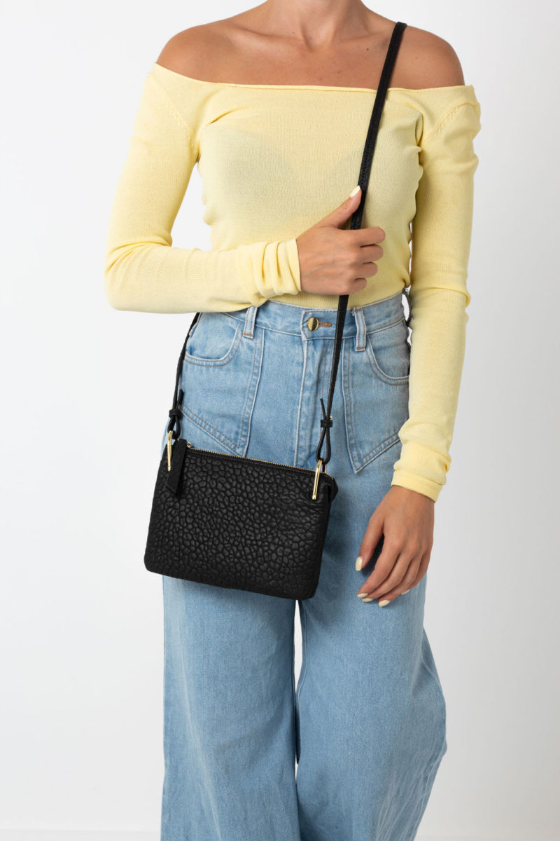 VASH | Fifi Mini Bag in Black Bubble