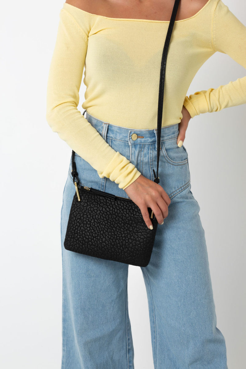 VASH | Fifi Mini Bag in Black Bubble