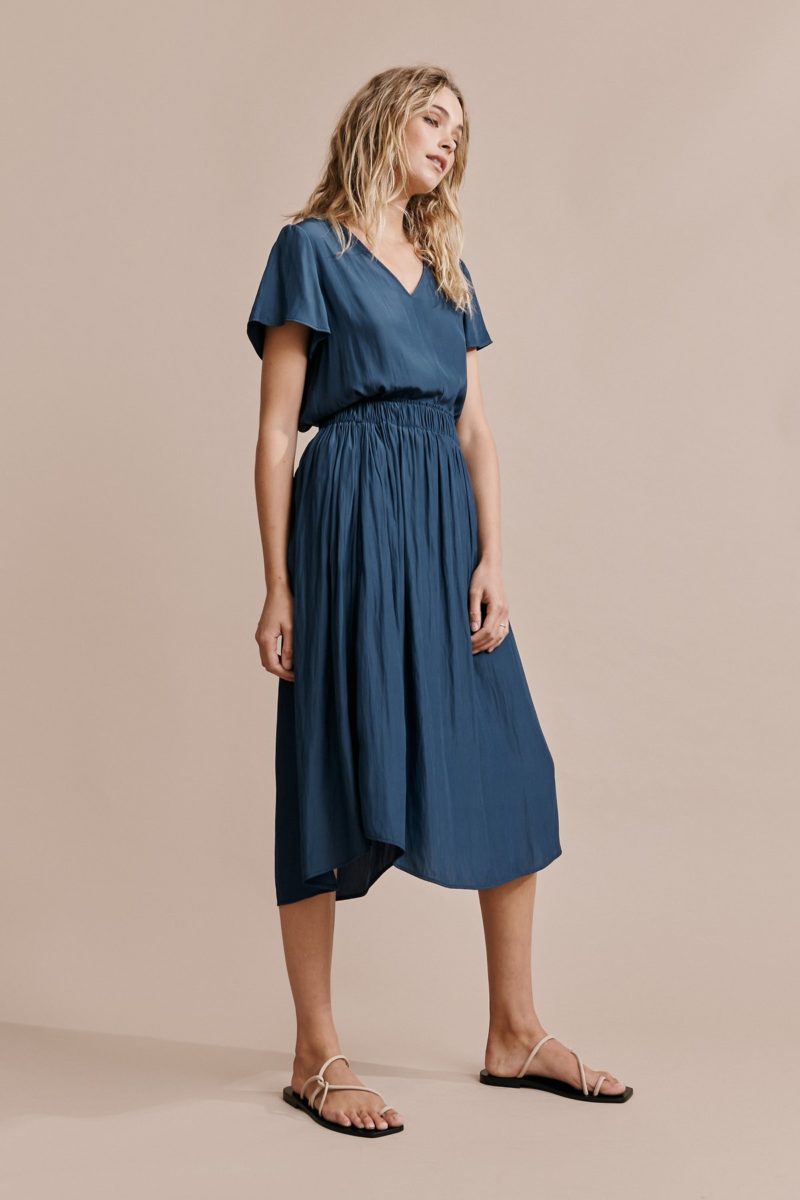 Layer'd | Gryn Skirt in Ink Blue