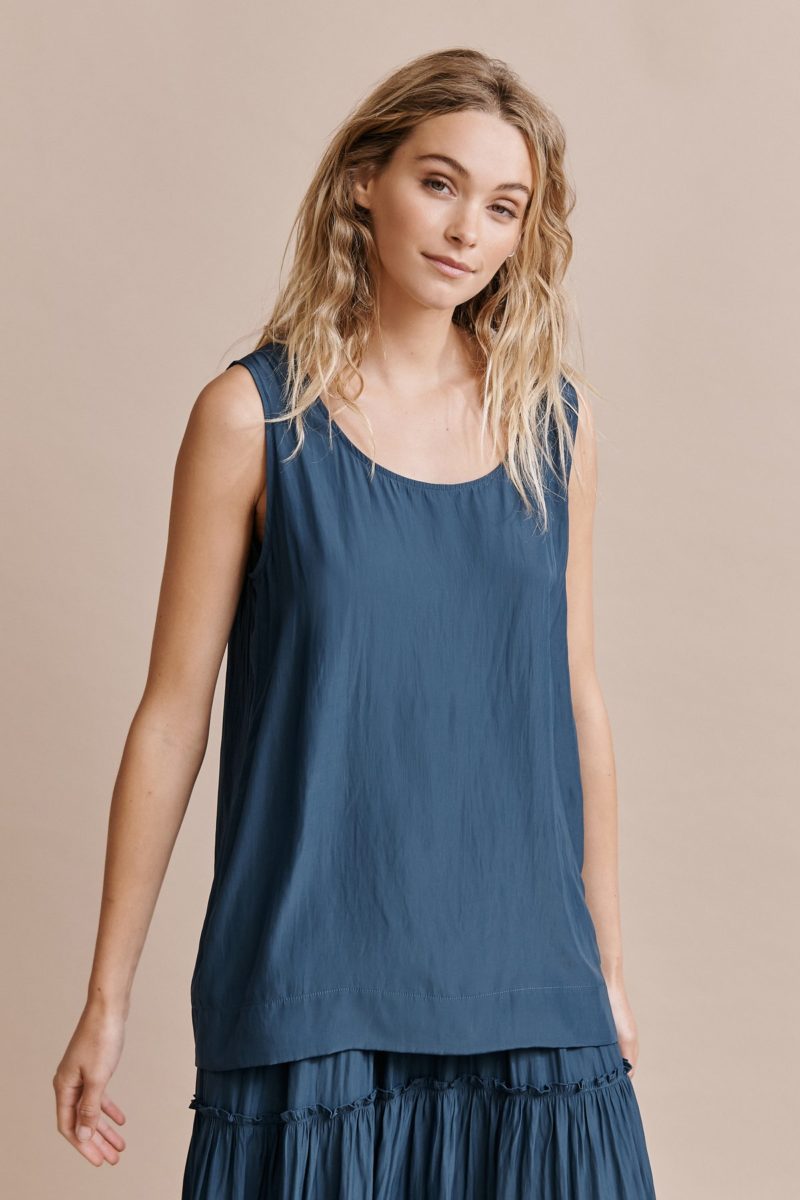 Layer'd | Elava Tank in Ink Blue