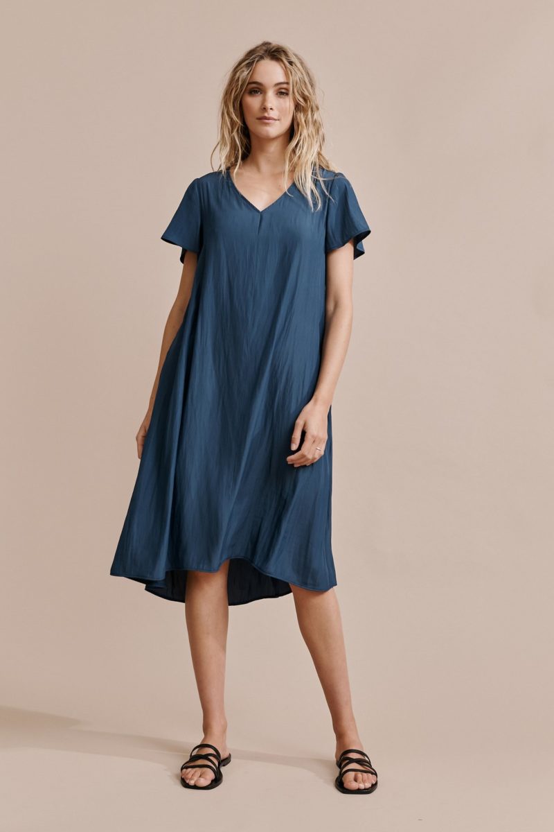 Layer'd | Tjana Dress in Ink Blue