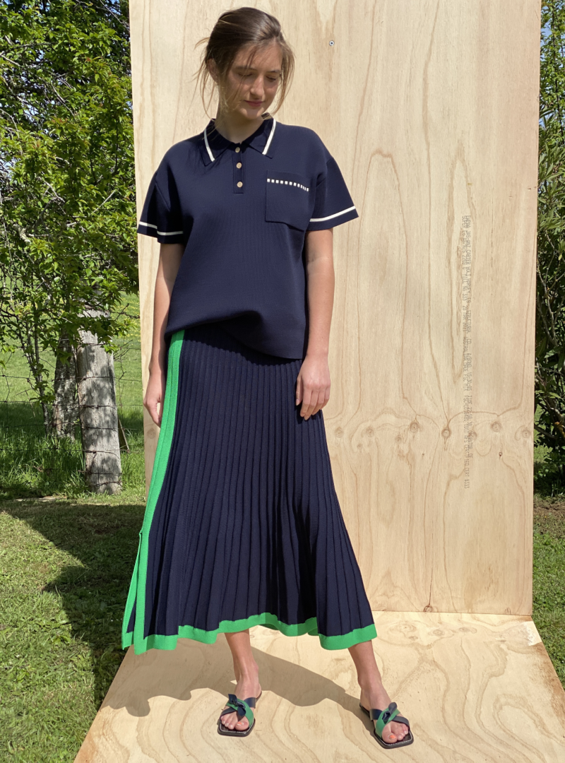 Barry Made | Davy Skirt in Navy