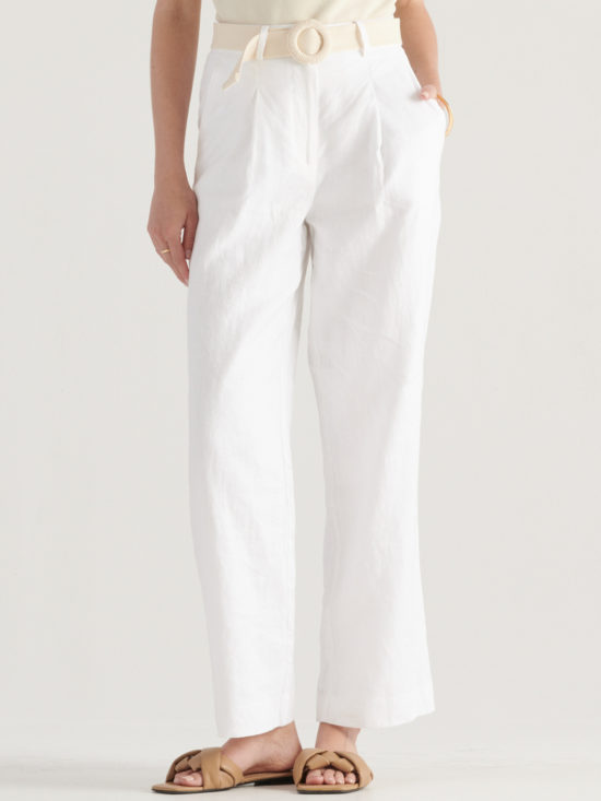 Elka Collective | Kimberley Pant in White