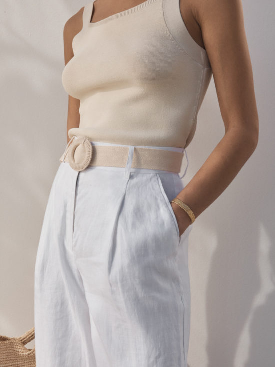 Elka Collective | Kimberley Pant in White