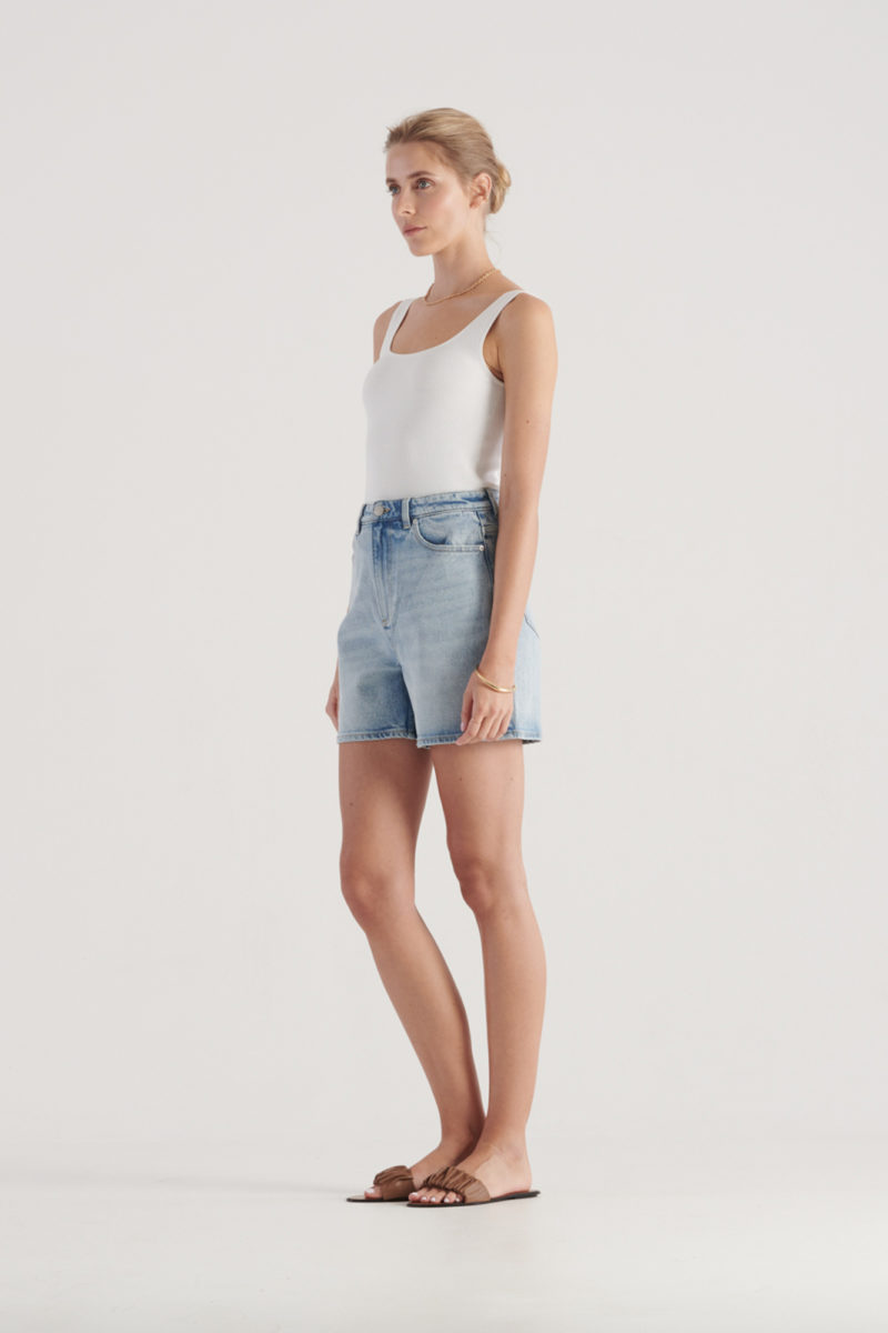 Elka Collective | St. Edmonds Shorts in Light Indigo