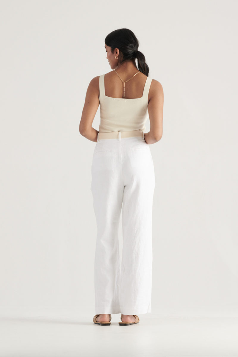 Elka Collective | Kimberley Pant in White