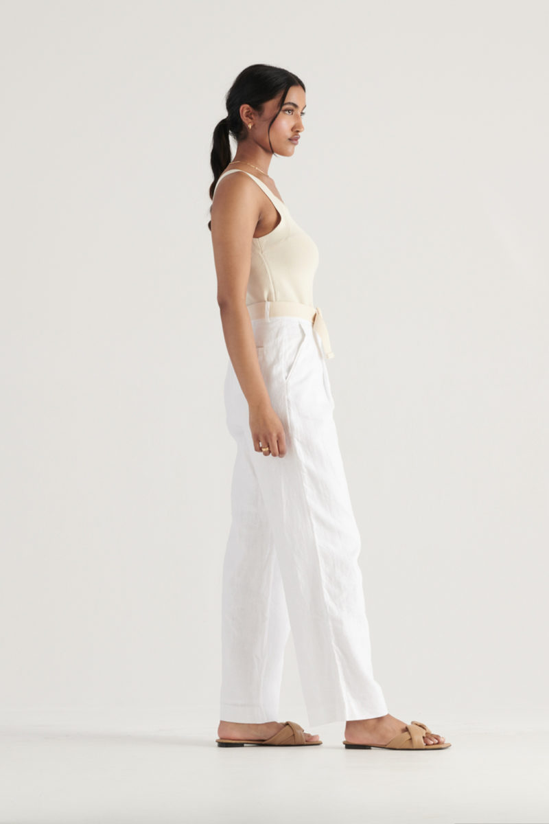 Elka Collective | Kimberley Pant in White