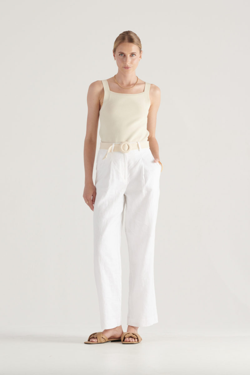 Elka Collective | Kimberley Pant in White