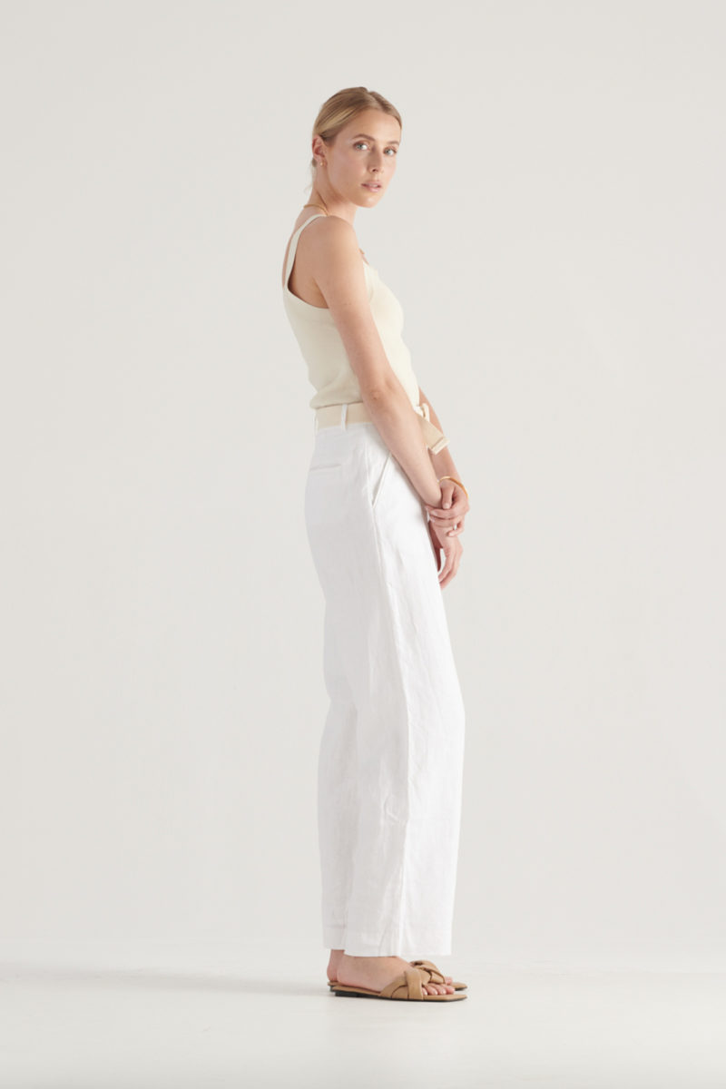 Elka Collective | Kimberley Pant in White