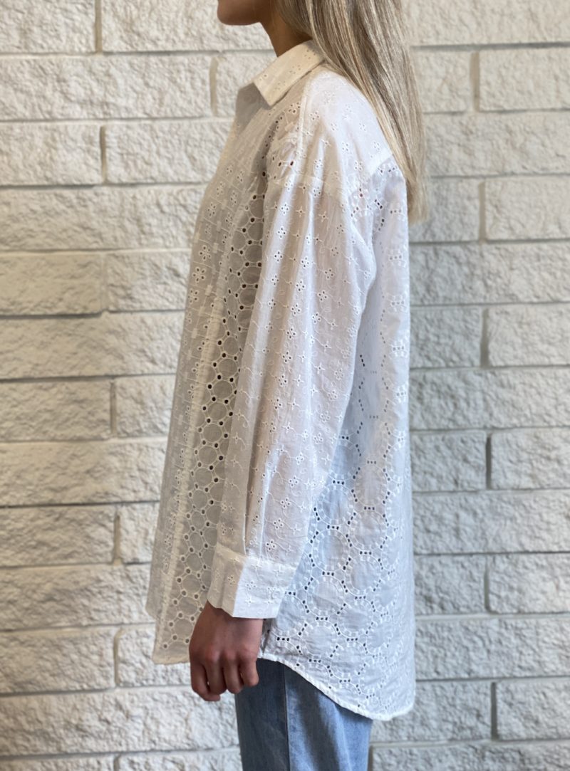 Barry Made | Agnes Shirt In White - Thyme Clothing
