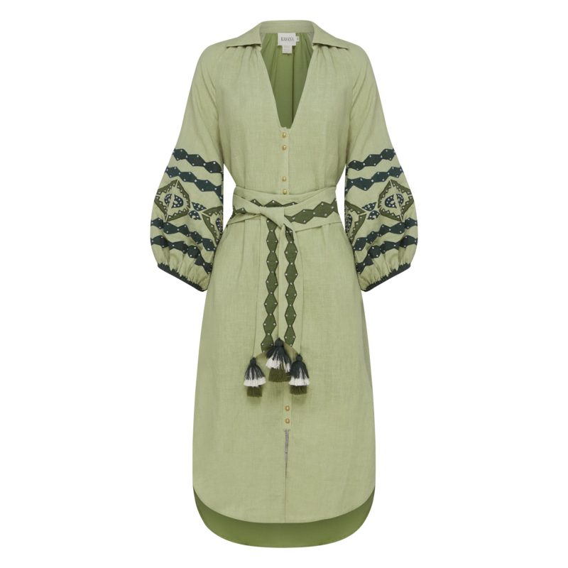 Kasana | Maya Dress in Avocado