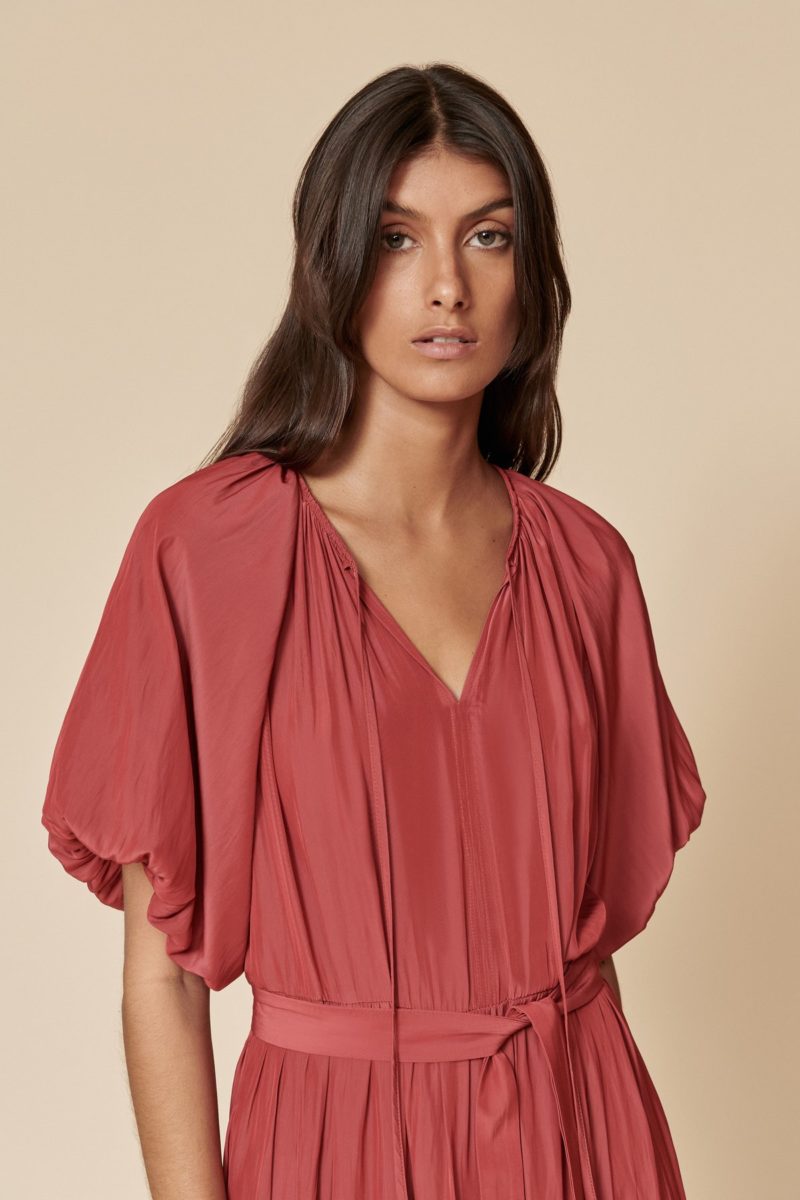 Layer'd | Rymd Dress in Crimson