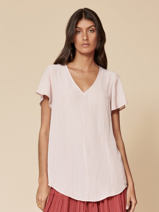 Layer'd | Tjana Tee in Soft Rose