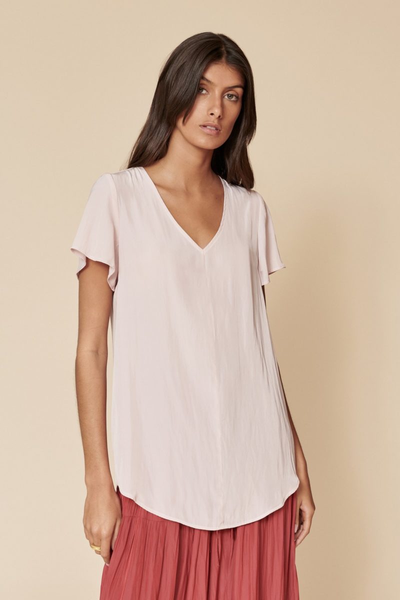 Layer'd | Tjana Tee in Soft Rose