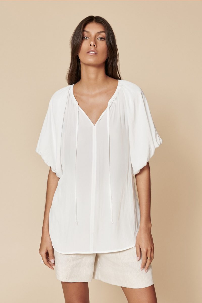 Layer'd | Rymd Top in Ivory