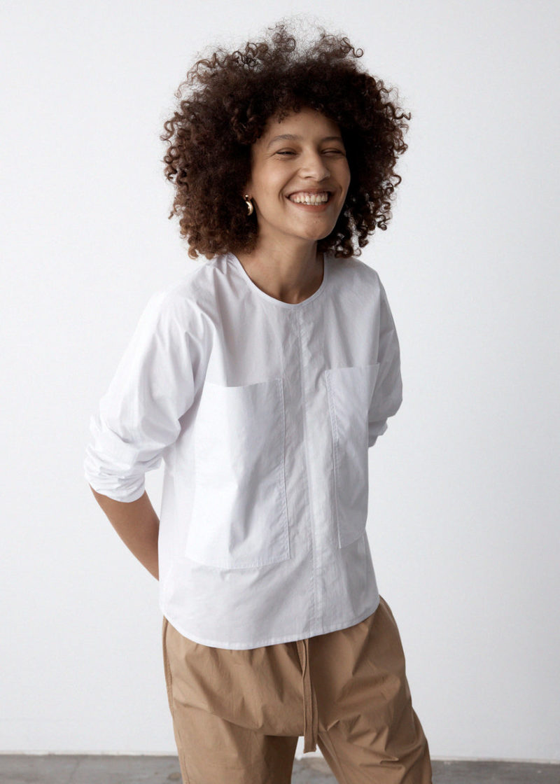 Foemina Mae Top White