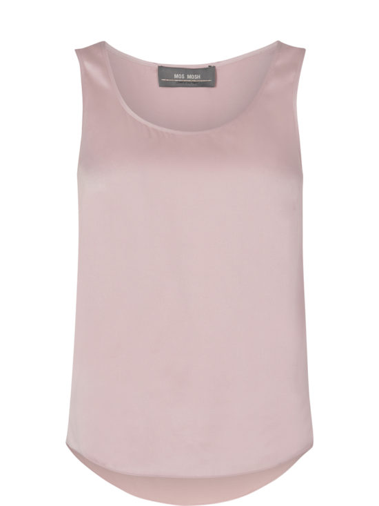 Mos Mosh Astrid Silk Tank Top Burnished Lilac