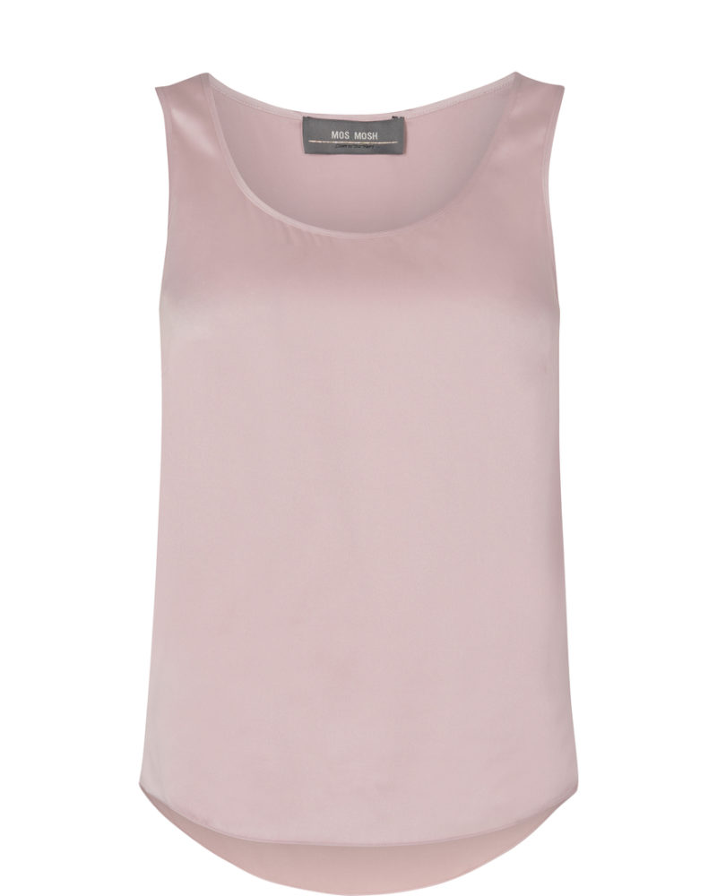 Mos Mosh Astrid Silk Tank Top Burnished Lilac