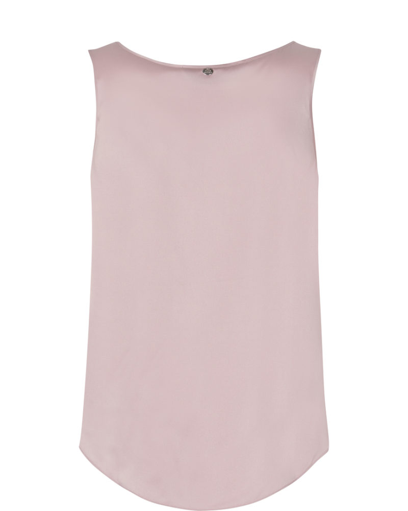 Mos Mosh Astrid Silk Tank Top Burnished Lilac - Image 3