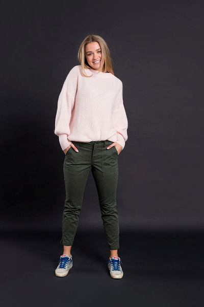 Kireina Soho Utility Pant Forest Green