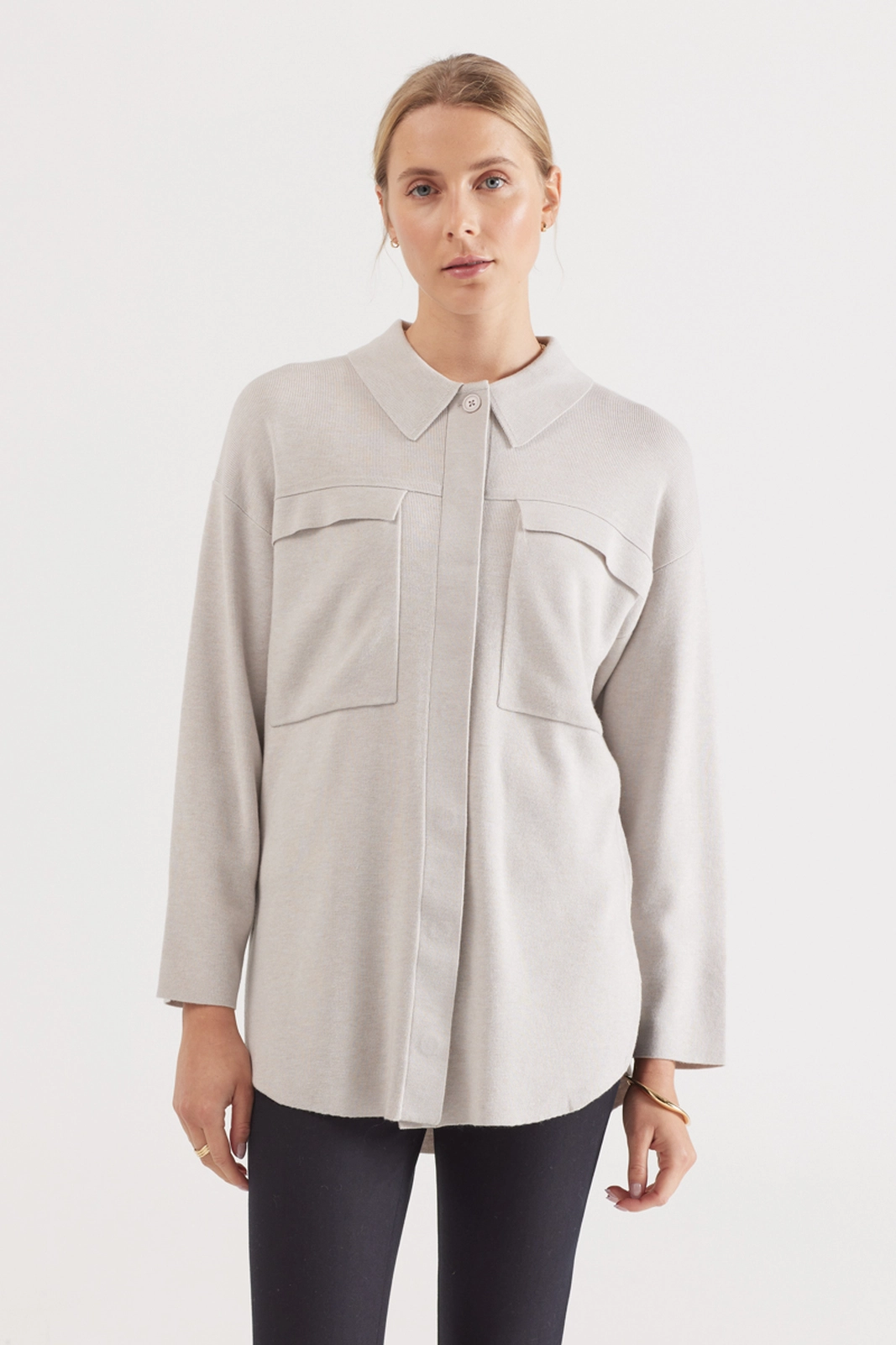 Elka Collective Harriet Knit Shirt - Thyme Clothing