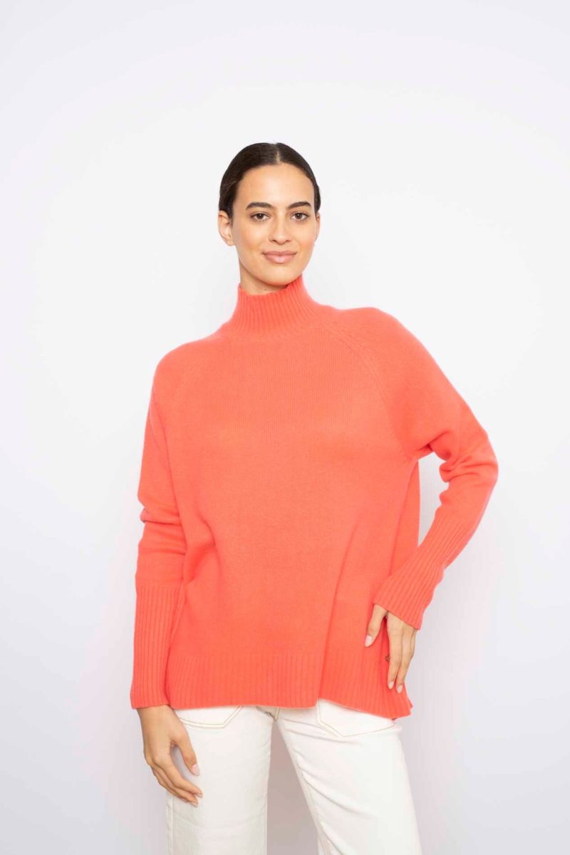 fifi polo cashmere sweater in jelly baby 30651578581046